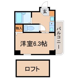 山路ハイツⅢの物件間取画像